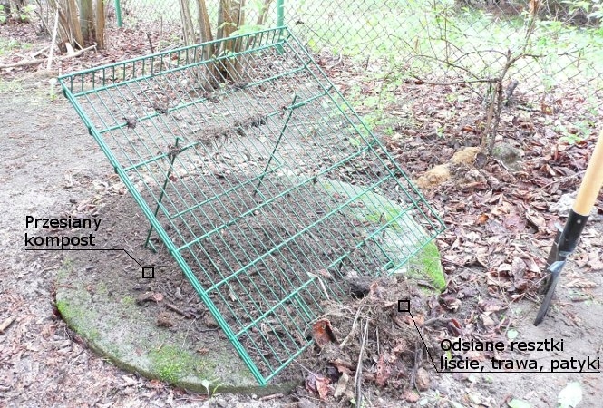 SITO OGRODNICZE, SITO DO PRZESIEWANIA KOMPOSTU !!! Liczba m² w ofercie 1 m²