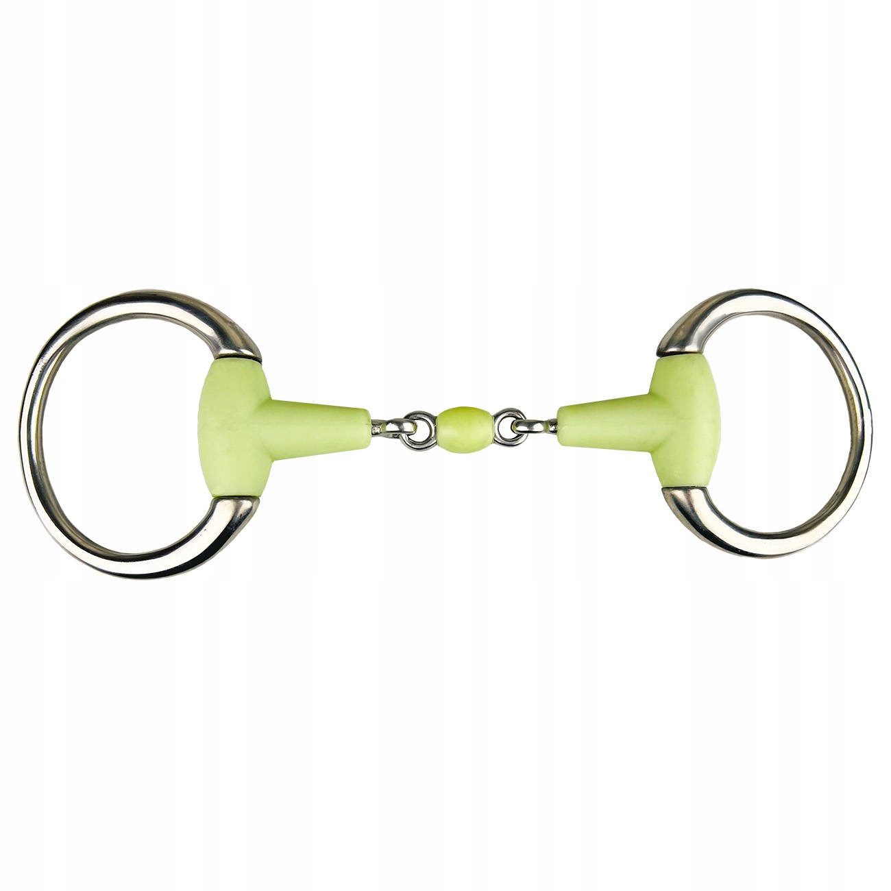 Wędzidło York smakowe oliwkowe 2x łamane 13,5 cm