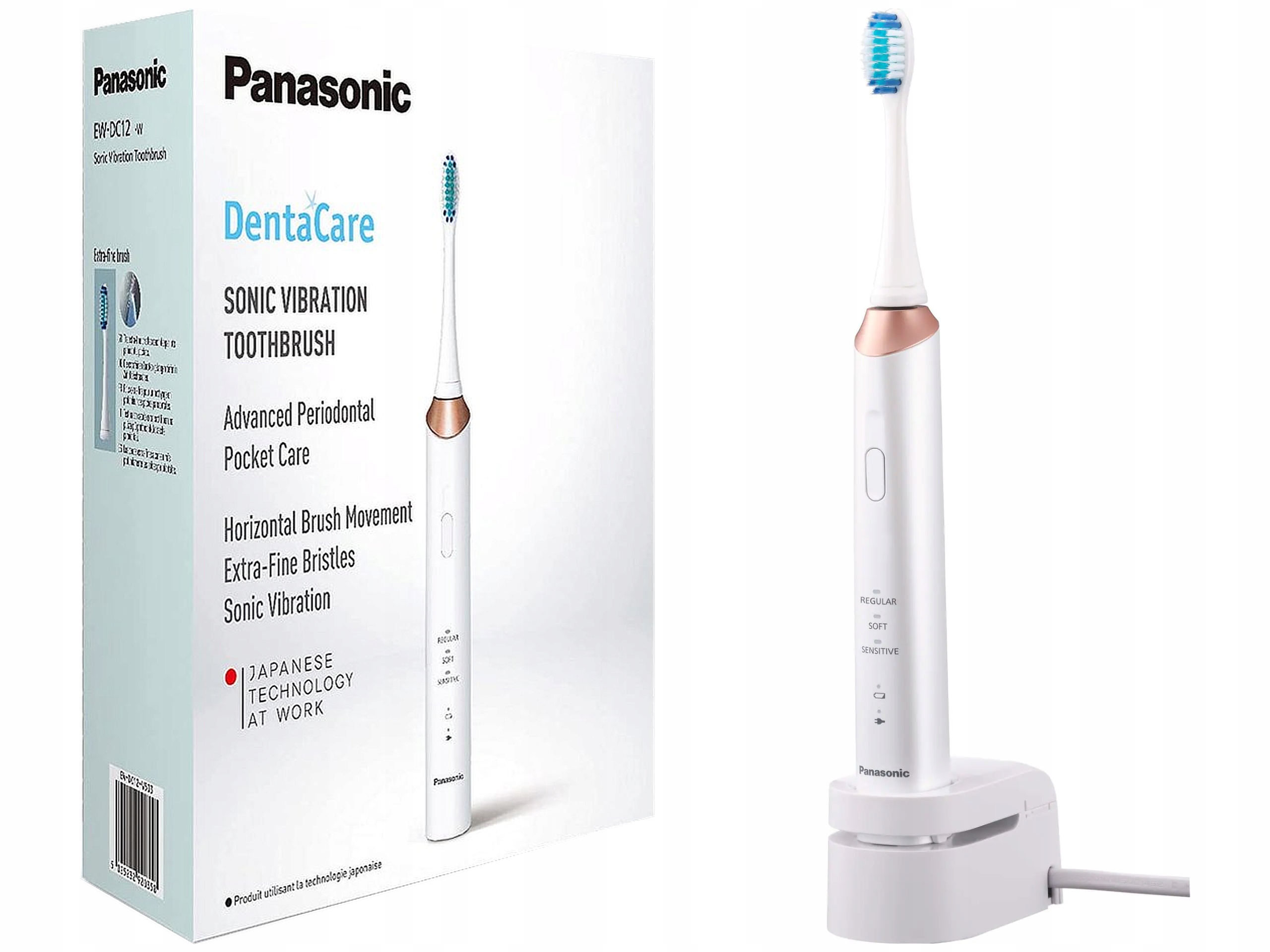 Panasonic EW-DC12-W503 White Elektryczna soniczna Szczoteczka do zębów