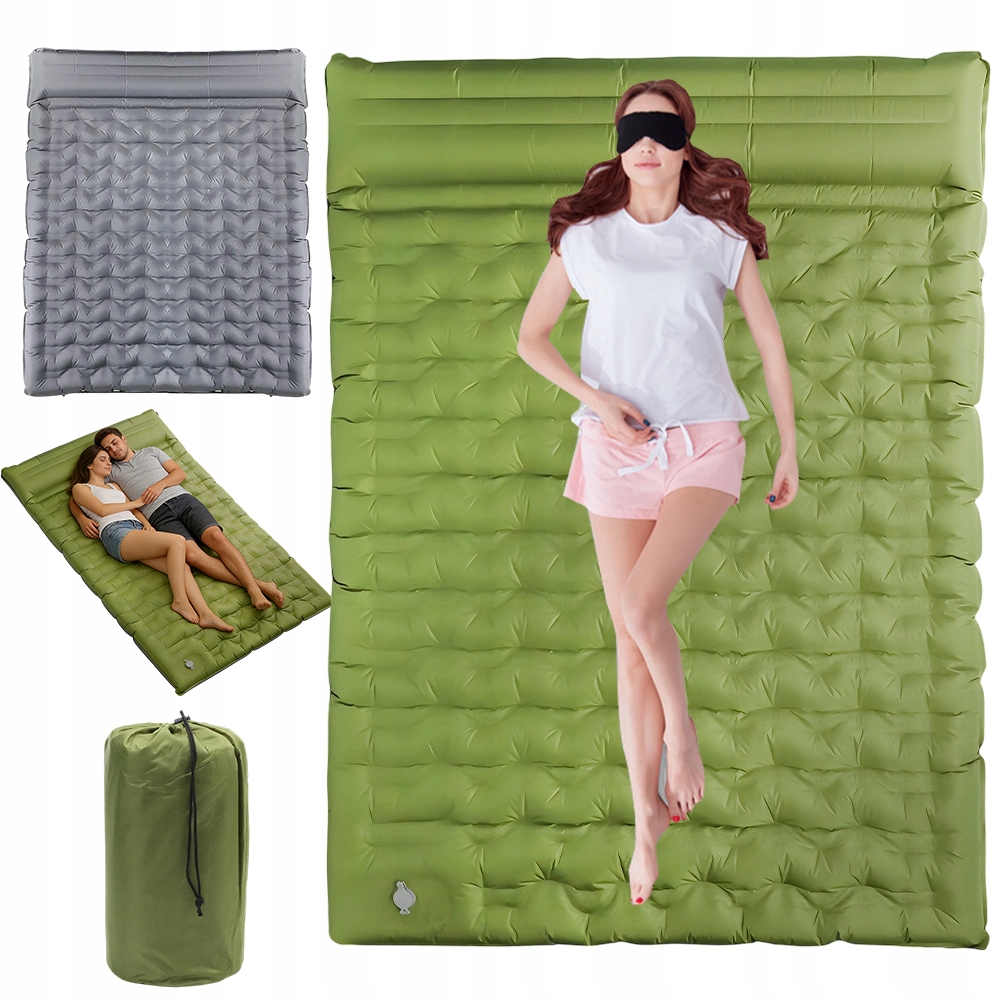 Samonafukovací Karimatka Nafukovací S Polštářem Pro 2 Osoby