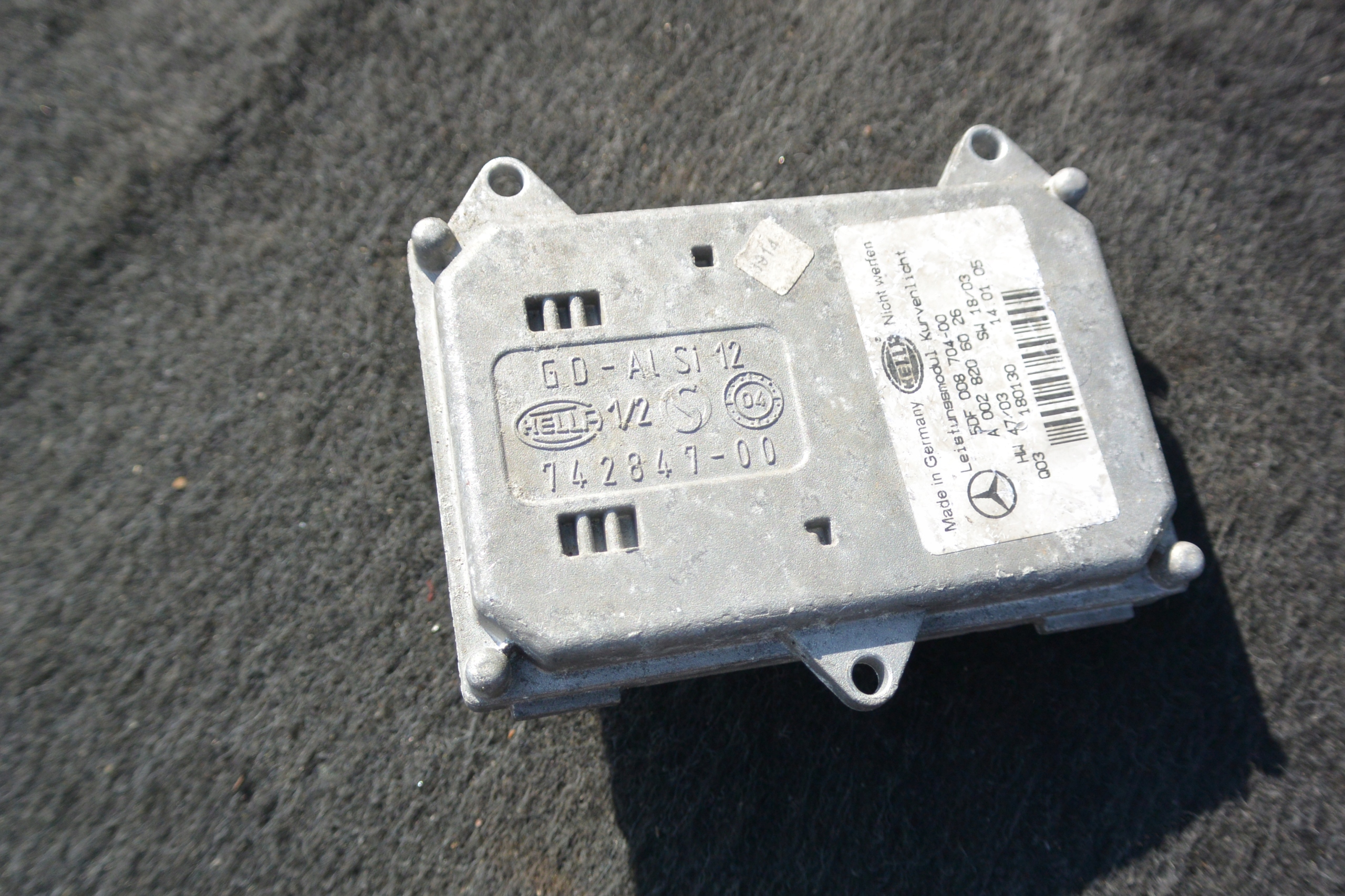 module steering control unit XENON HELLA MERCEDES-BENZ E-KLASA W211 W219 W164