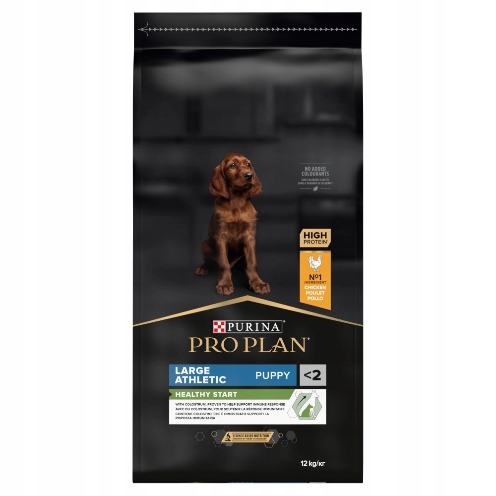 Levně Purina Pro Plan Large Puppy Athletic Optistart Kuře a rýže 12 kg Purina Pr