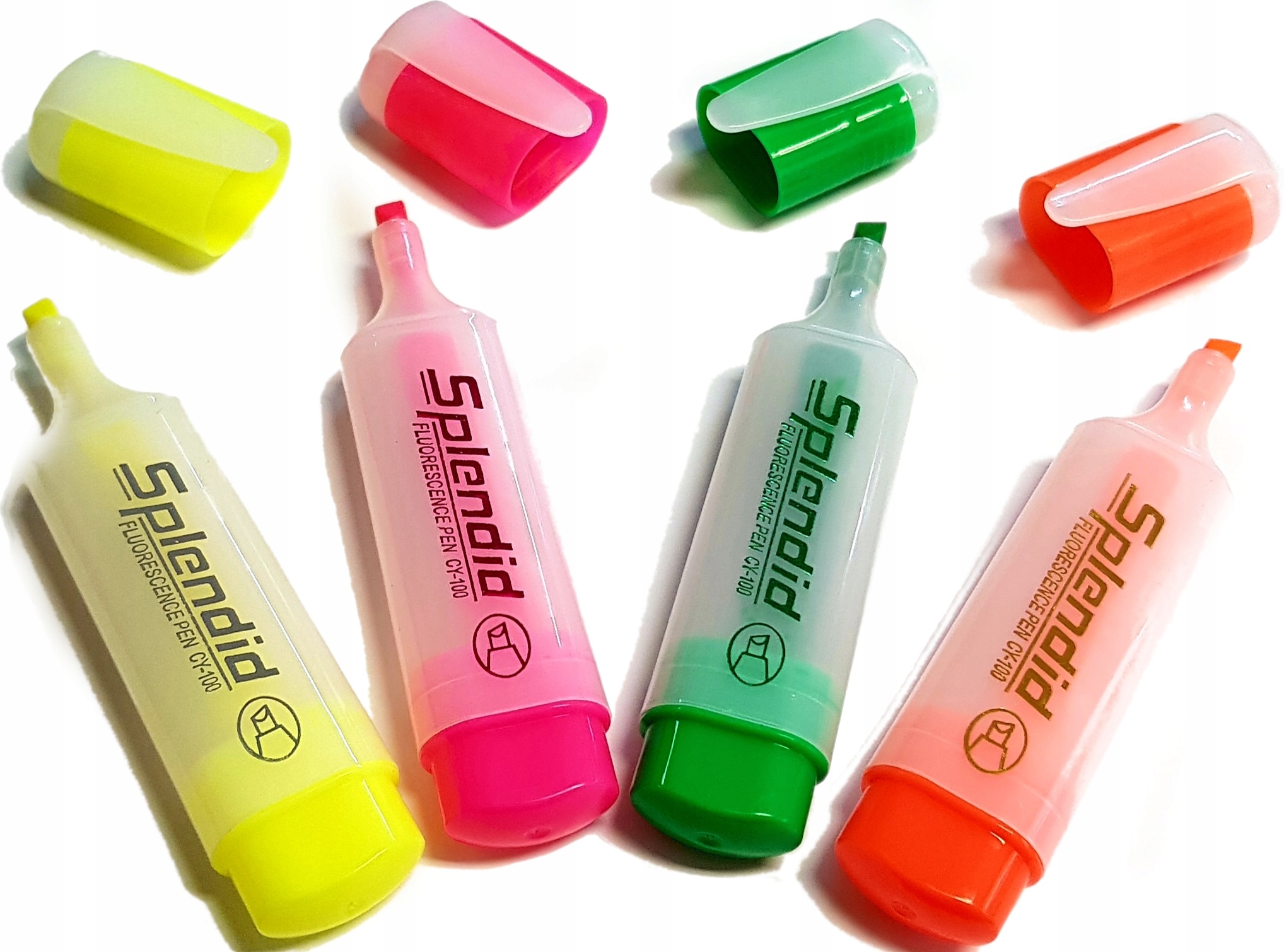 

Flamastry Fluorescencyjne 4 Zakreślacz