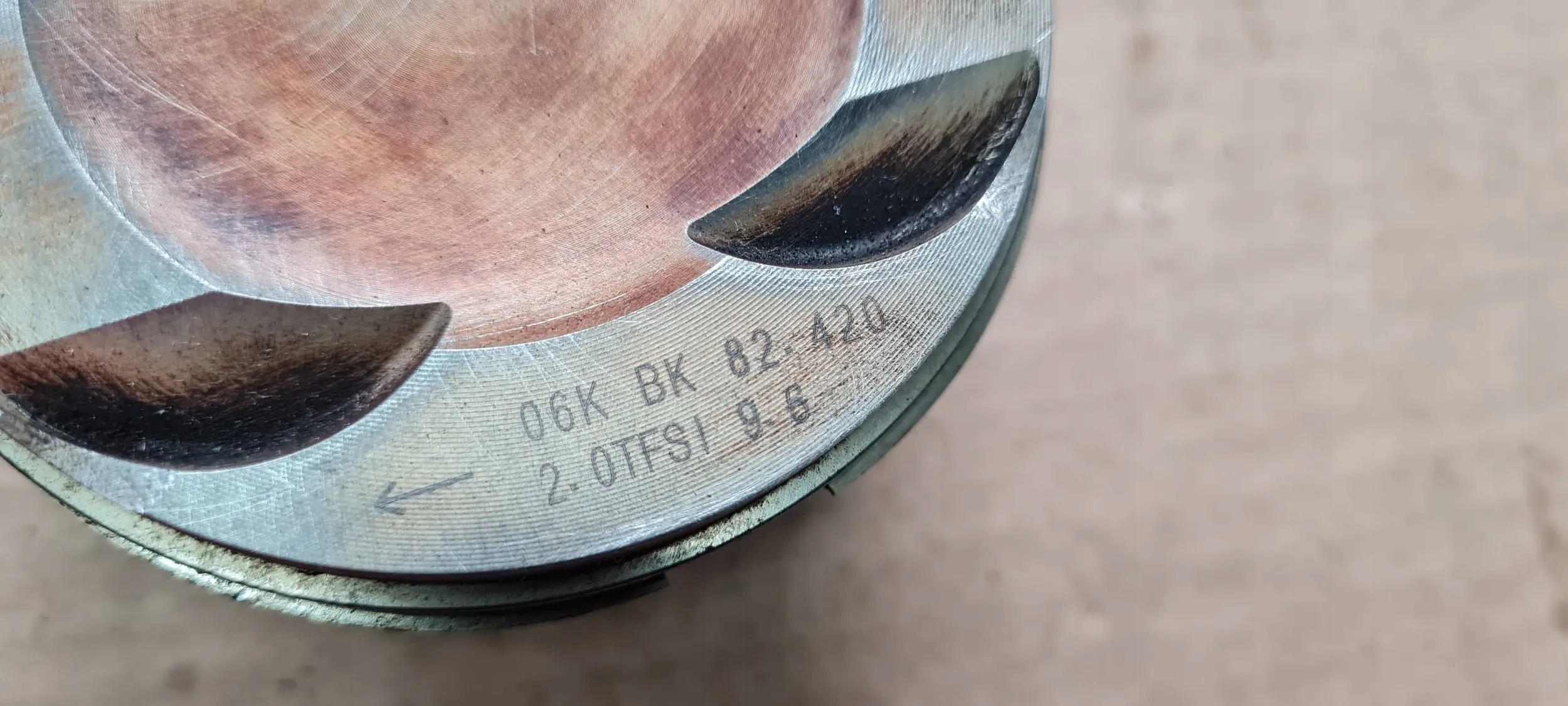 Q3 83A piston 2.0 TFSI 06K107065BK 06KBK VW AUDI