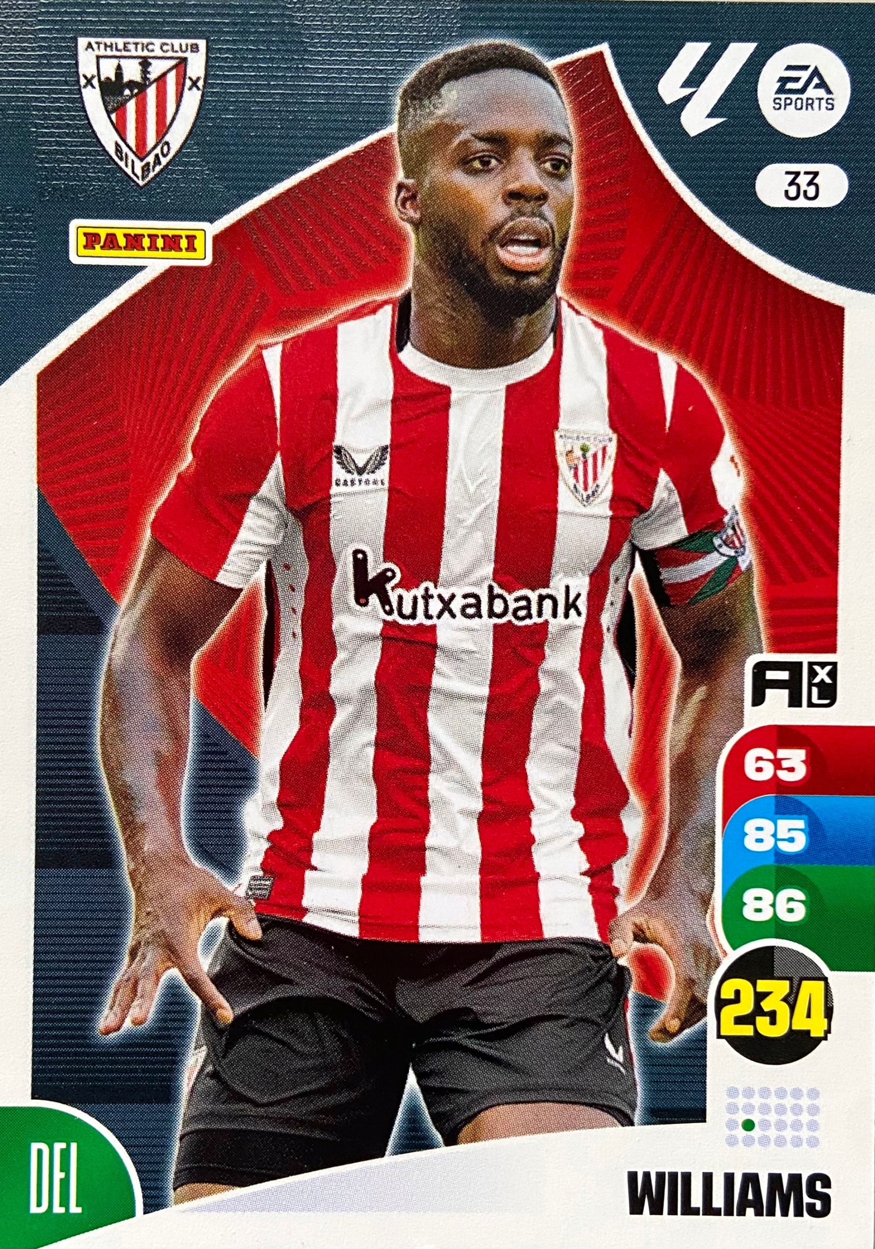 Panini La Liga 2024-25 2025 Base 33 Williams Athletic Club