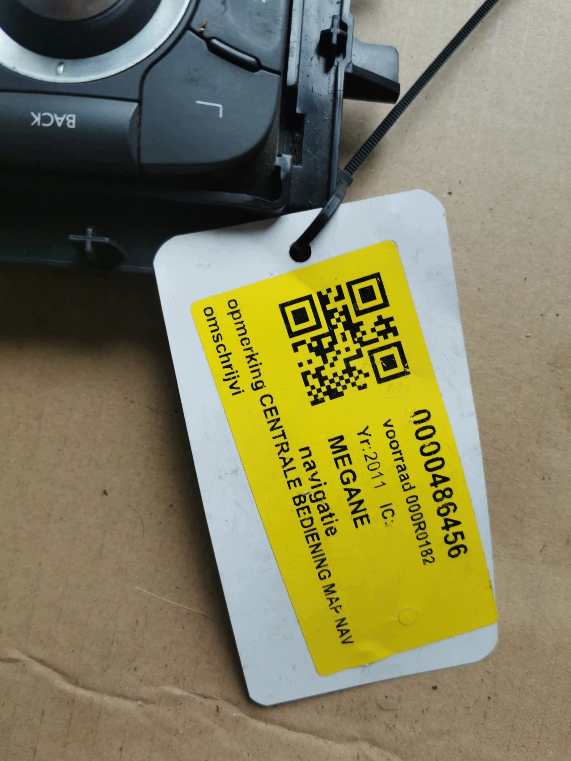 RENAULT MEGANE III switch PANEL NAVI 253B00345R 04381594 CSW-2011RN