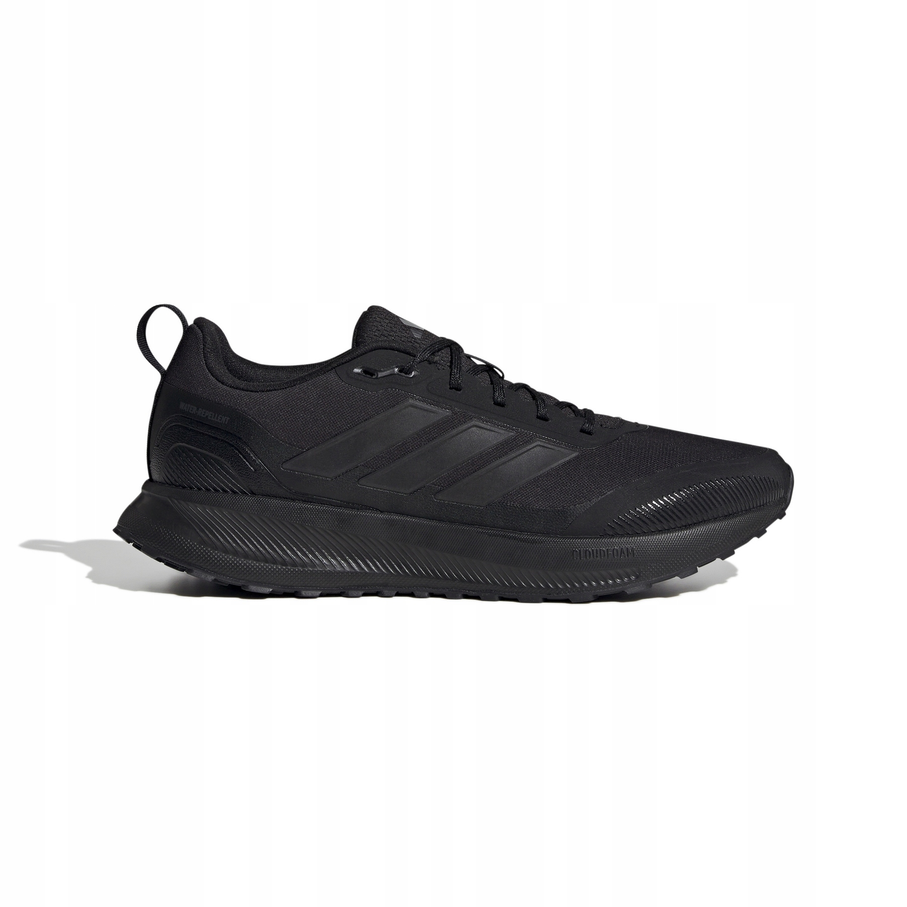 Buty Sportowe Adidas Męskie Czarne z Siatki Runfalcon JP5916 r. 44 2/3