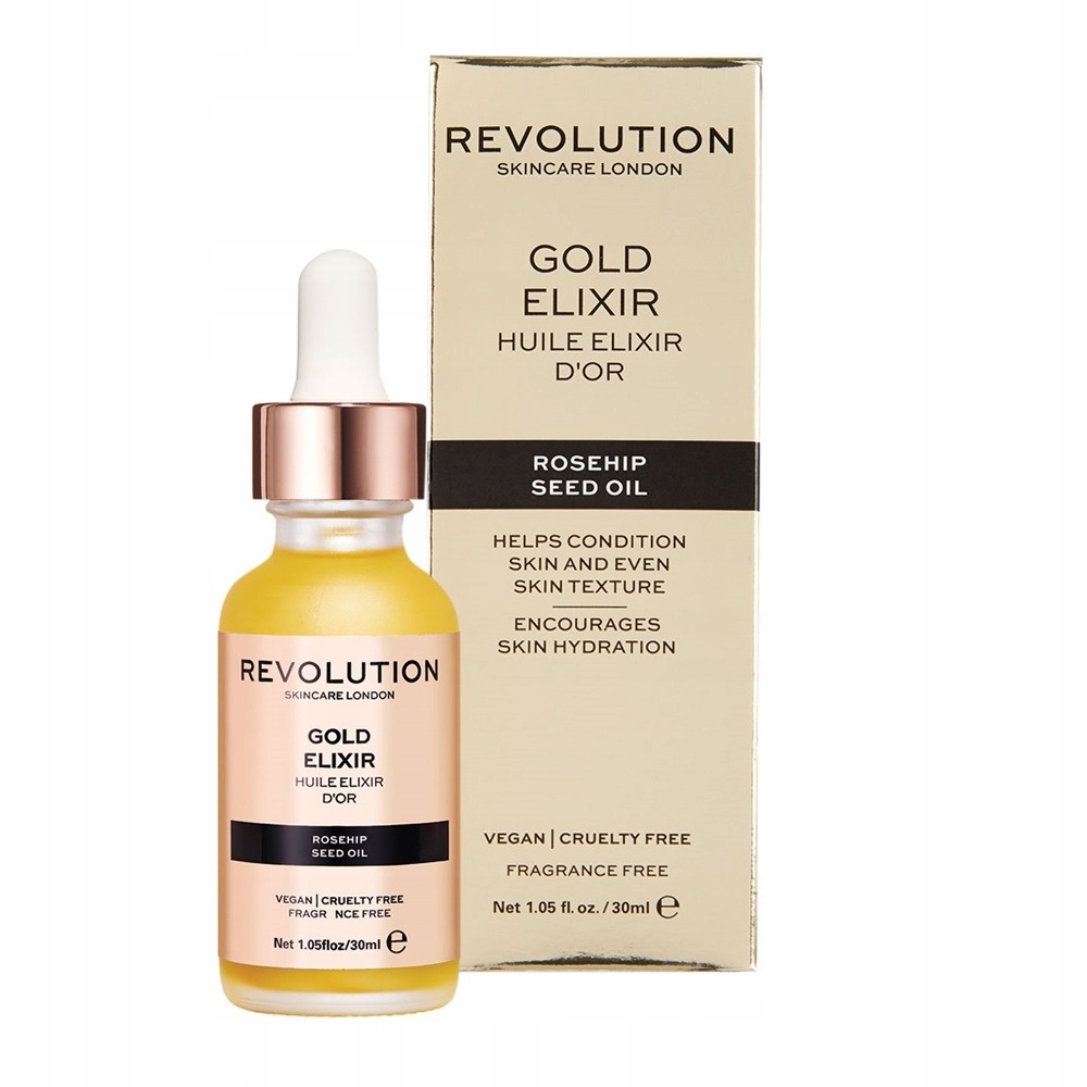 REVOLUTION SKINCARE GOLD ELIXIR OLEJEK Z RÓŻY 30 ml