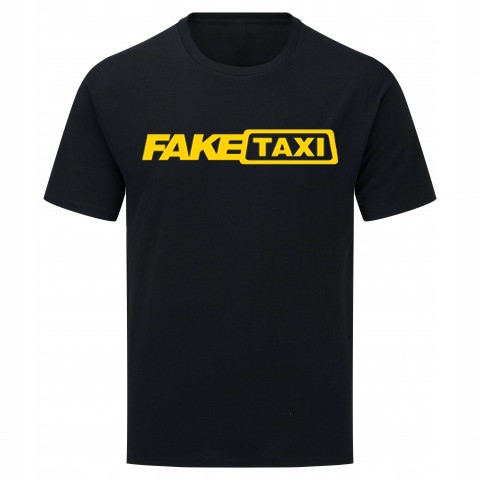 

Śmiesna Koszulka T-shirt Męski Fake Taxi Rozmiar S