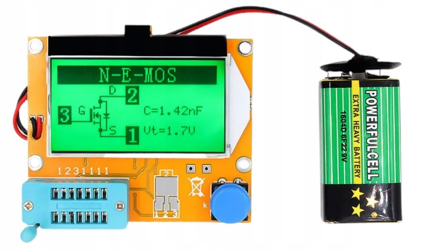 

109 tester elementów elektronicznych Tht – BTE-056
