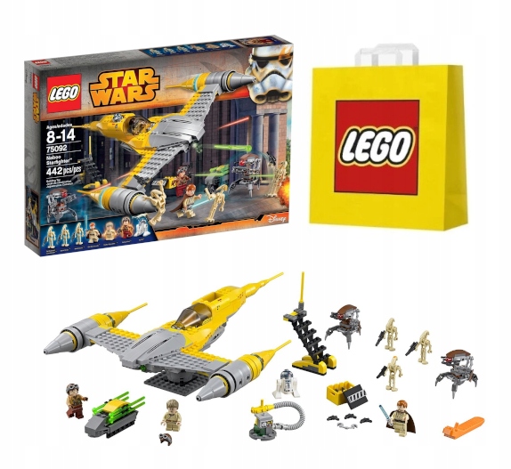 Lego Star Wars 75092 Naboo Starfighter torebka prezentowa