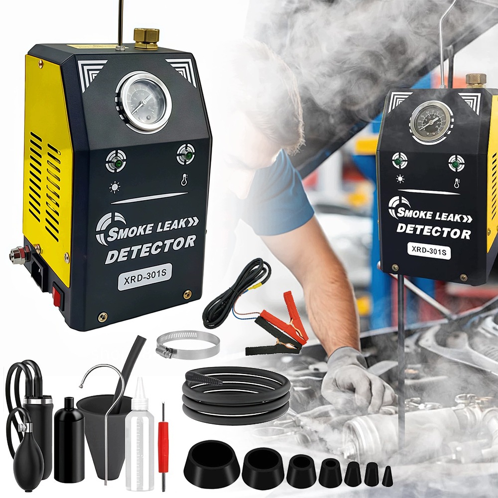 Generator Dymu Tester Szczelności XRD301S Zadymiarka Kompresor z manometrem