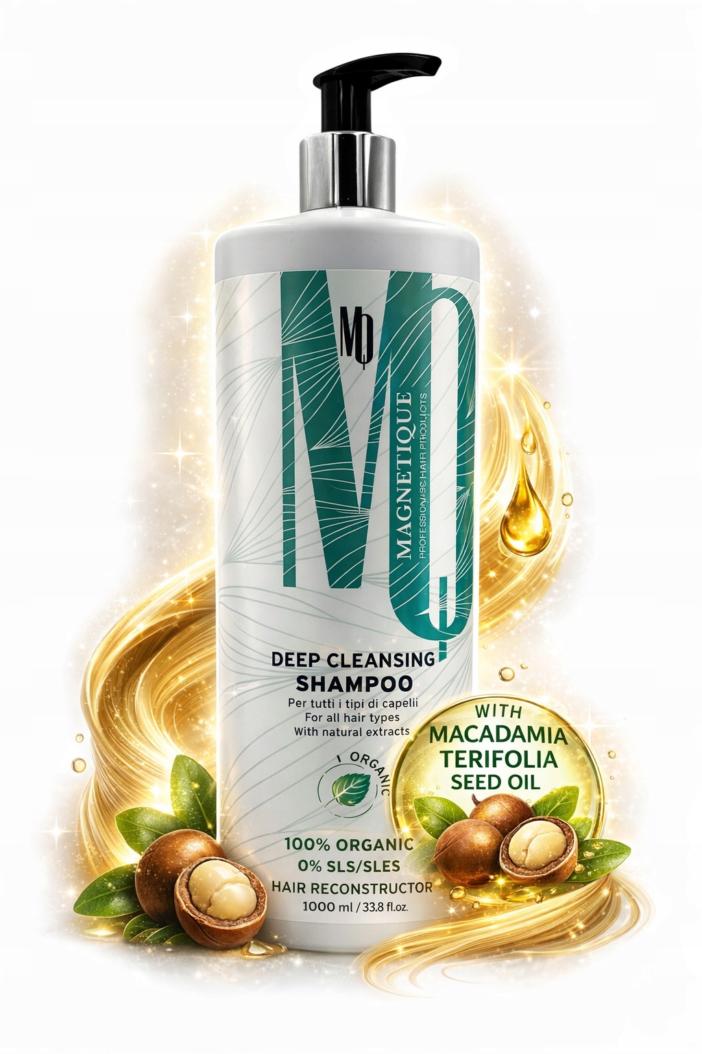 Magnetique šampon Deep Cleansing čistí.1L
