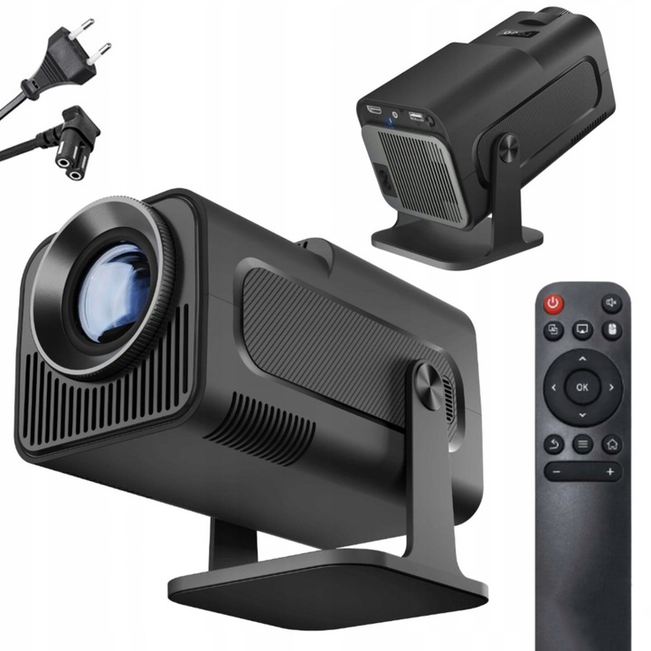 Projektor Rzutnik Led 4K Android Smart Tv WiFi Głośnik 150"