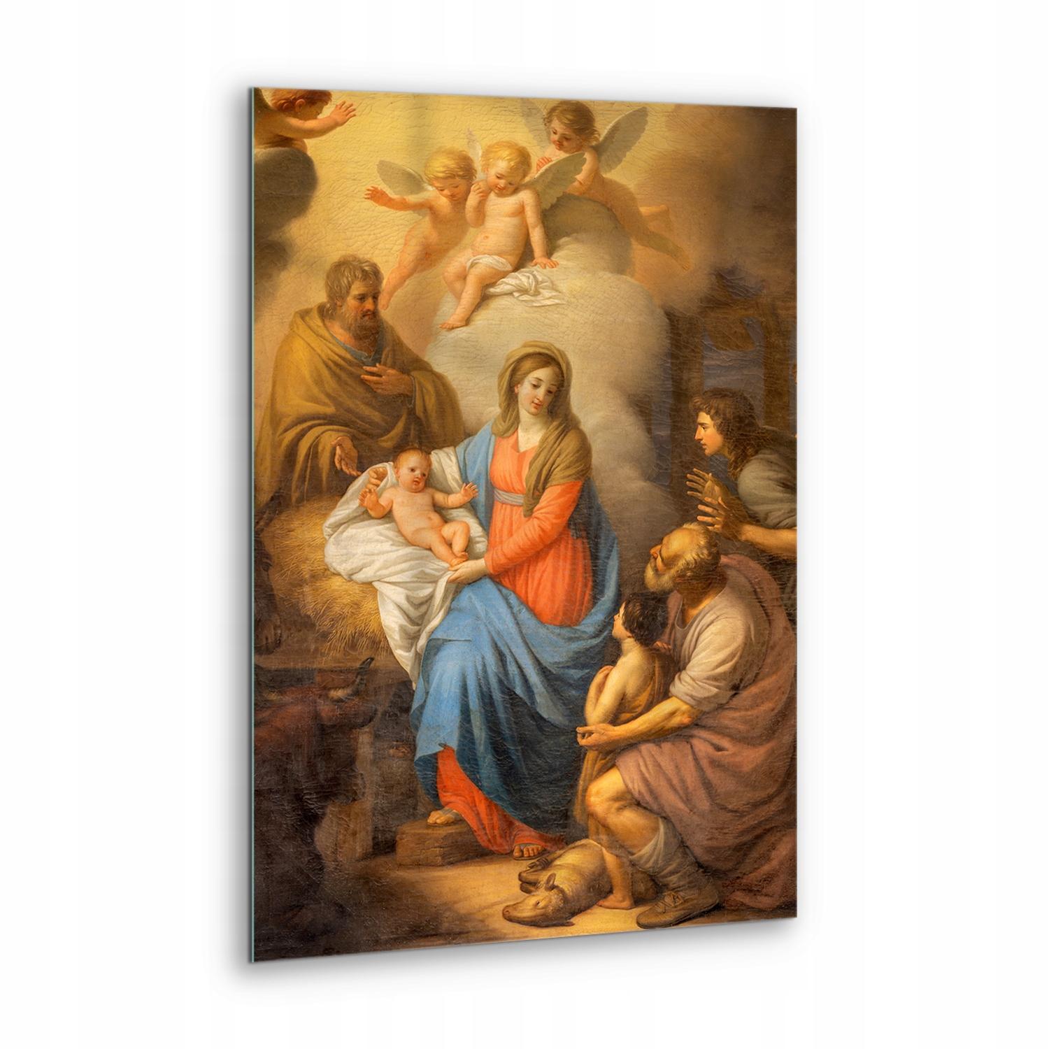 Foto-obraz na skle Salon Narození Páně