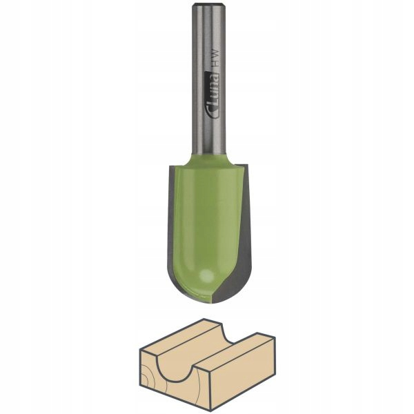 Fréza Na Dřevo Polokulovitá Konvexní 20/16/10/54/8 mm