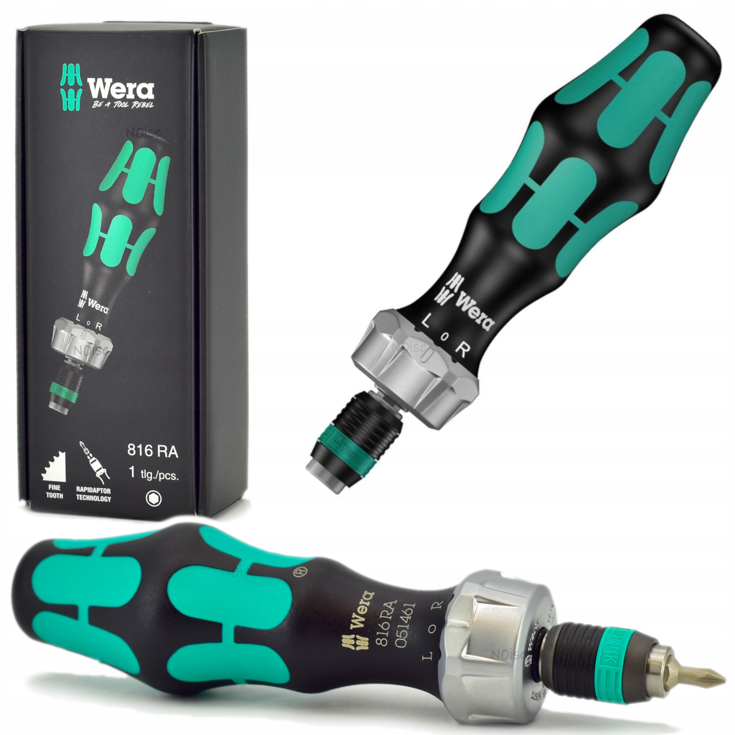 Wera 816 Ra 05051461001 Grzechotka ucwyt Do Bitów 1/4" 142Mm Wkrętak