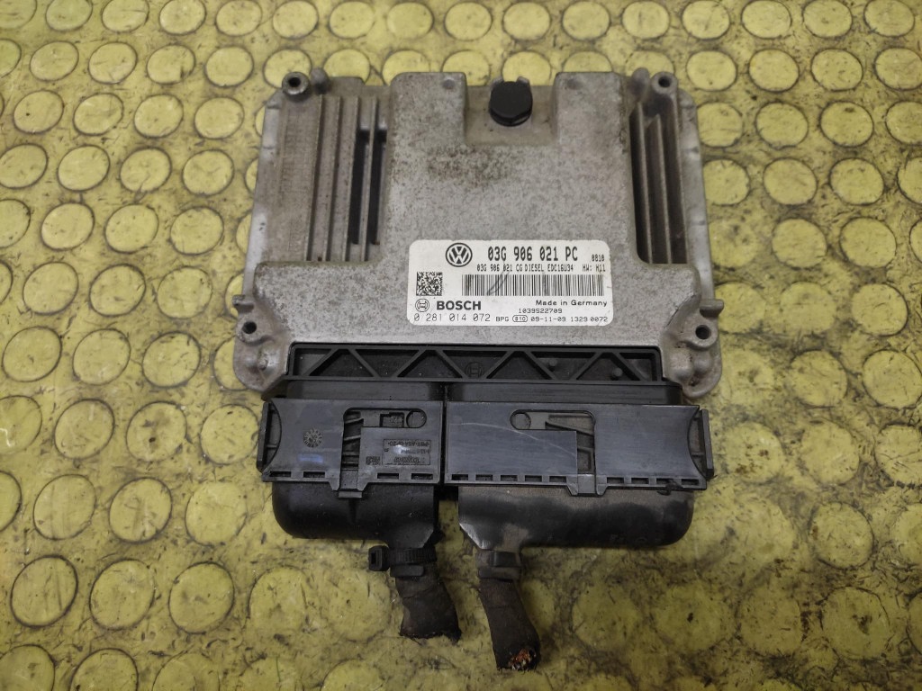 VW CADDY 3 control unit of the engine 0281014072