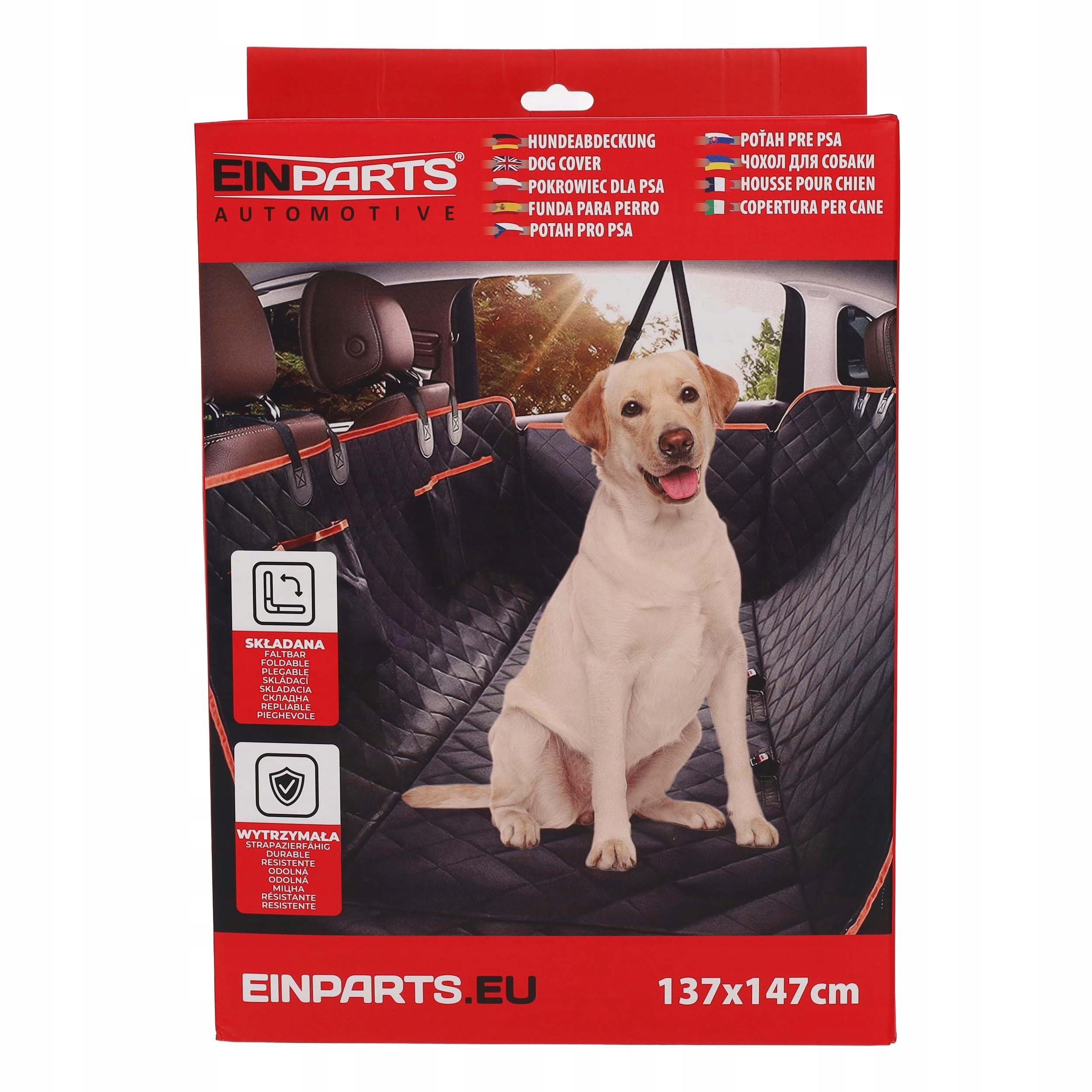 Levně EPACC132 Ochranná podložka na zadní sedadla pro psa