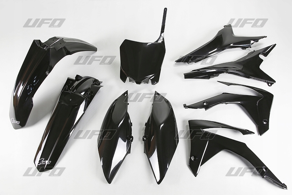 UFO KOMPLET PLASTIKÓW HONDA CRF 250R 14-17, CRF 450R 13-16 Z OSŁONAMI FILTR