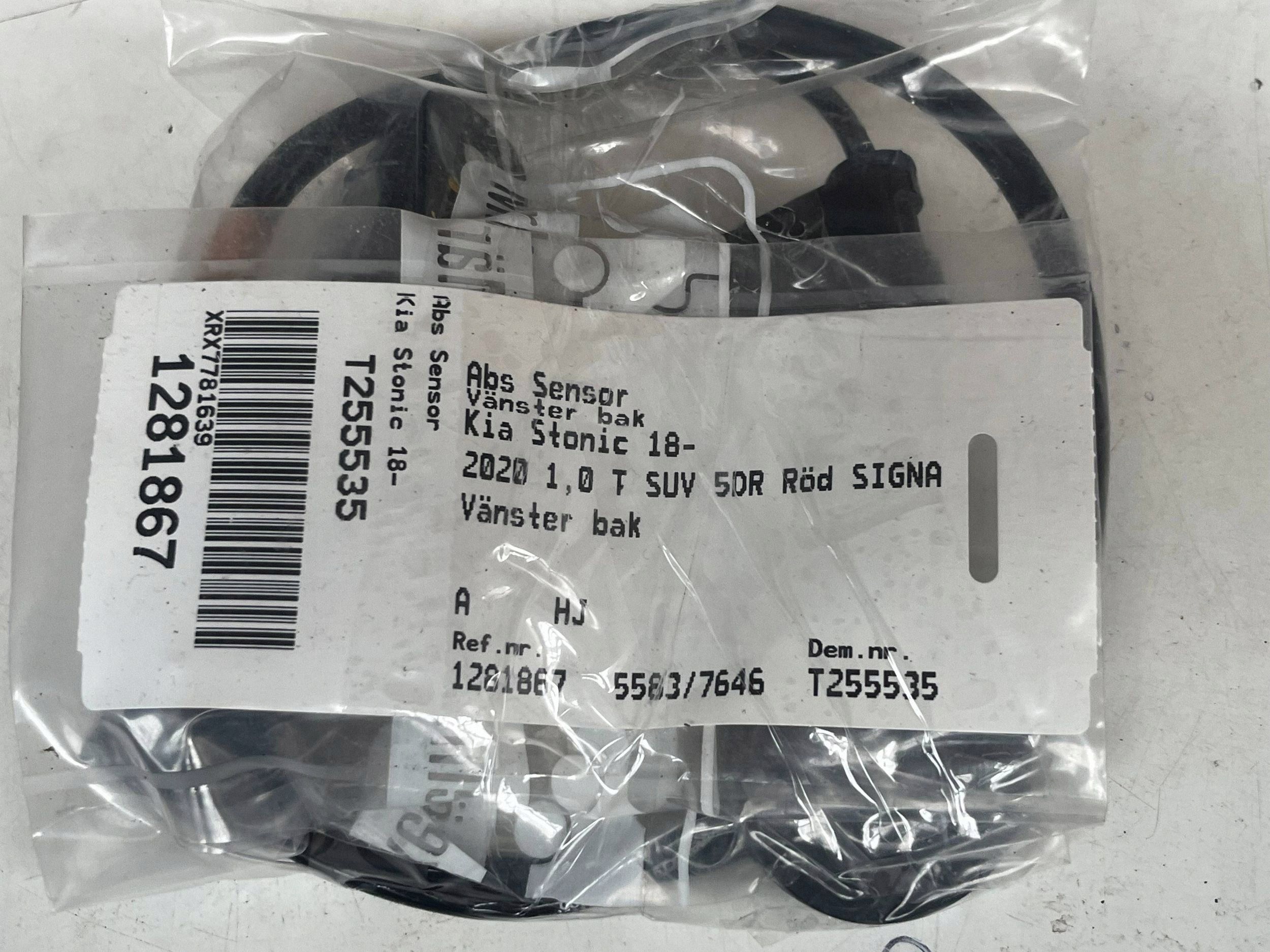 bundle of the sensor ABS rear part KIA STONIC 91920H8300 original @A