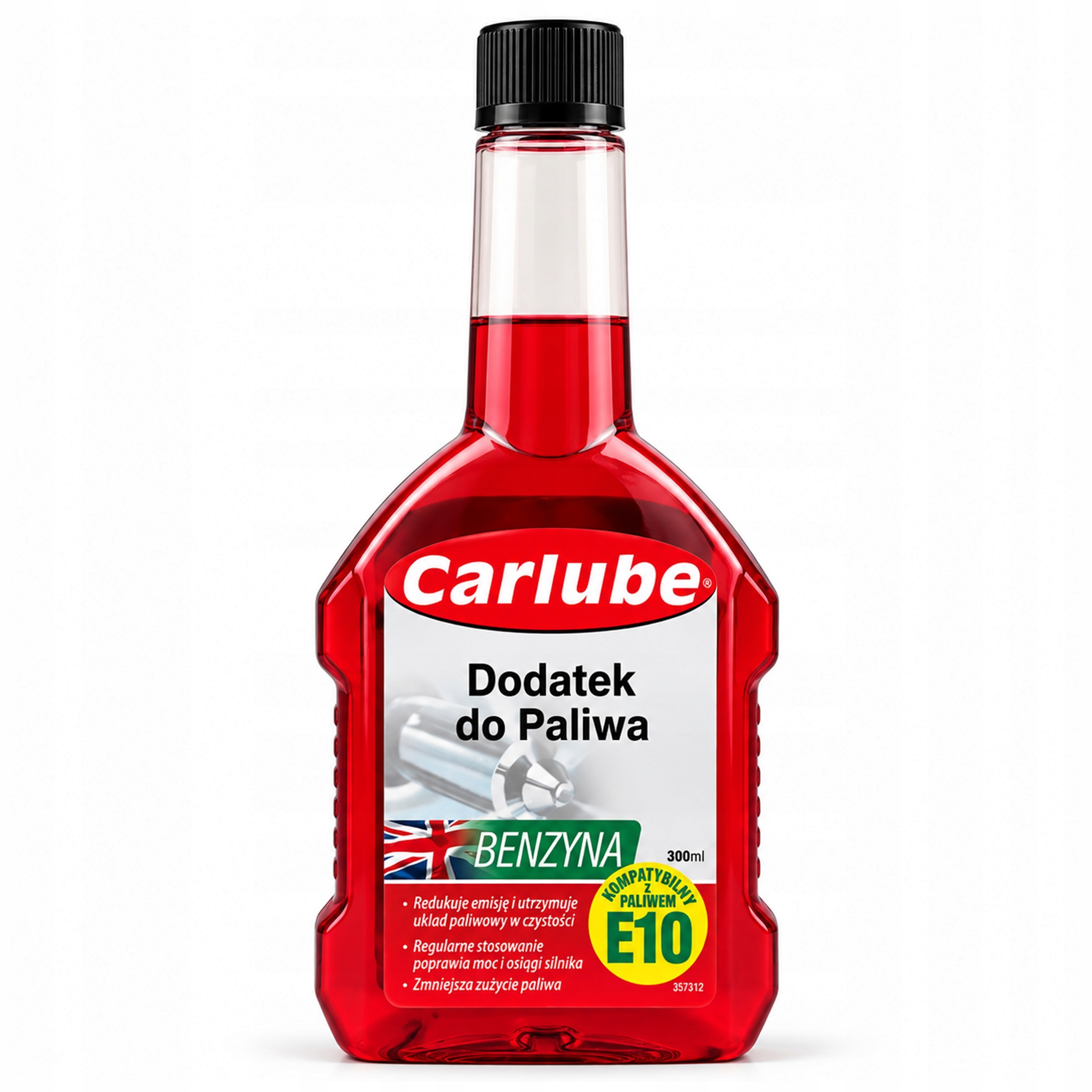 Dodatek do Paliwa Benzyny Czyszczący Usuwa osady Carlube 300 ml E10
