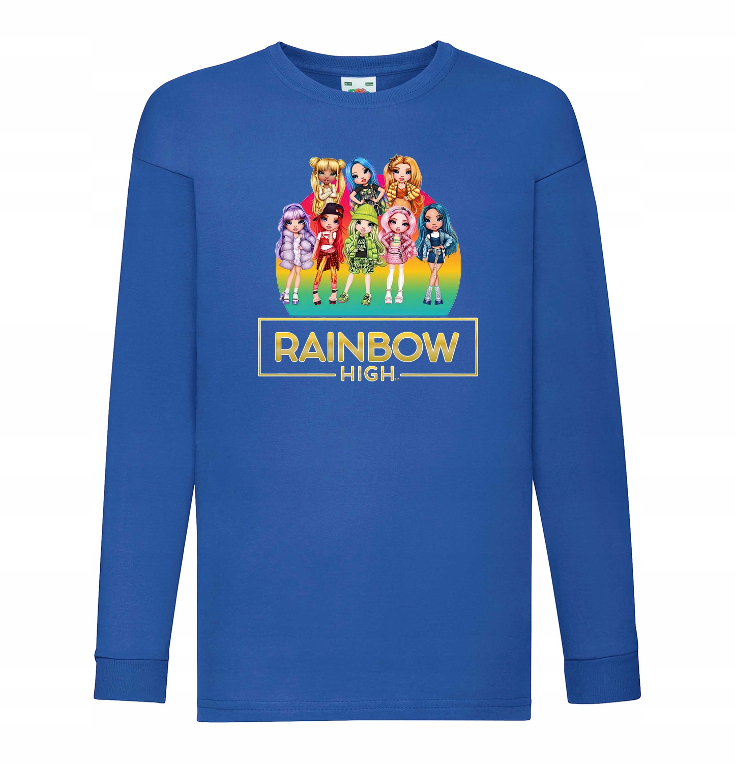 Detská blúzka longsleeve hit Rainbow High 128