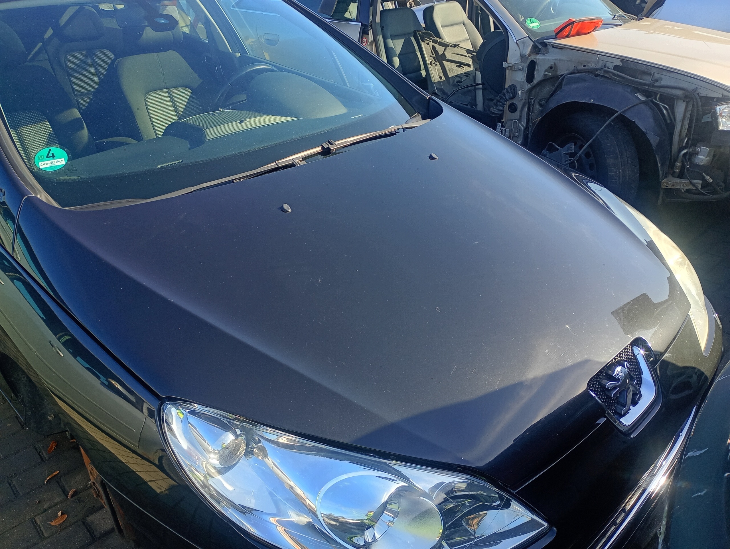 capot Peugeot 407 SW 04-10 code lakieru EXLD