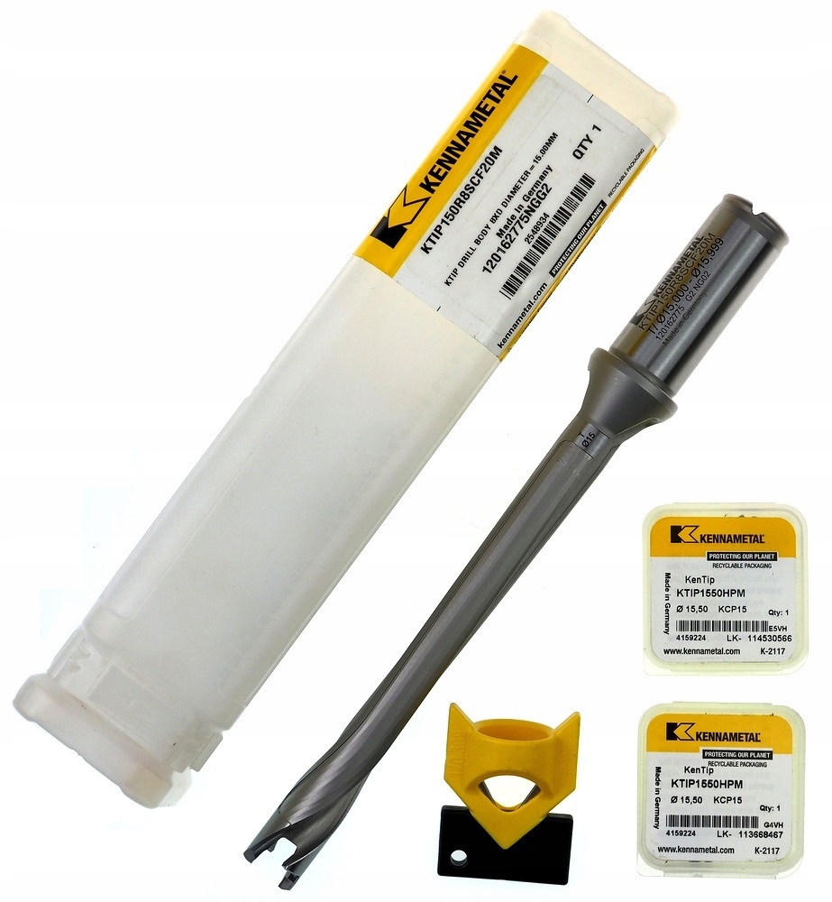 Wiertło składane korpus KTIP150R8SCF20M 8D 15-15,99 Kennametal +2 15,50