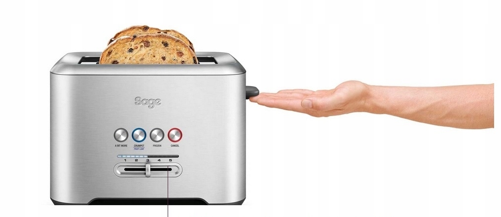 Toster SAGE BTA720 The Bit More Moc 1000 W