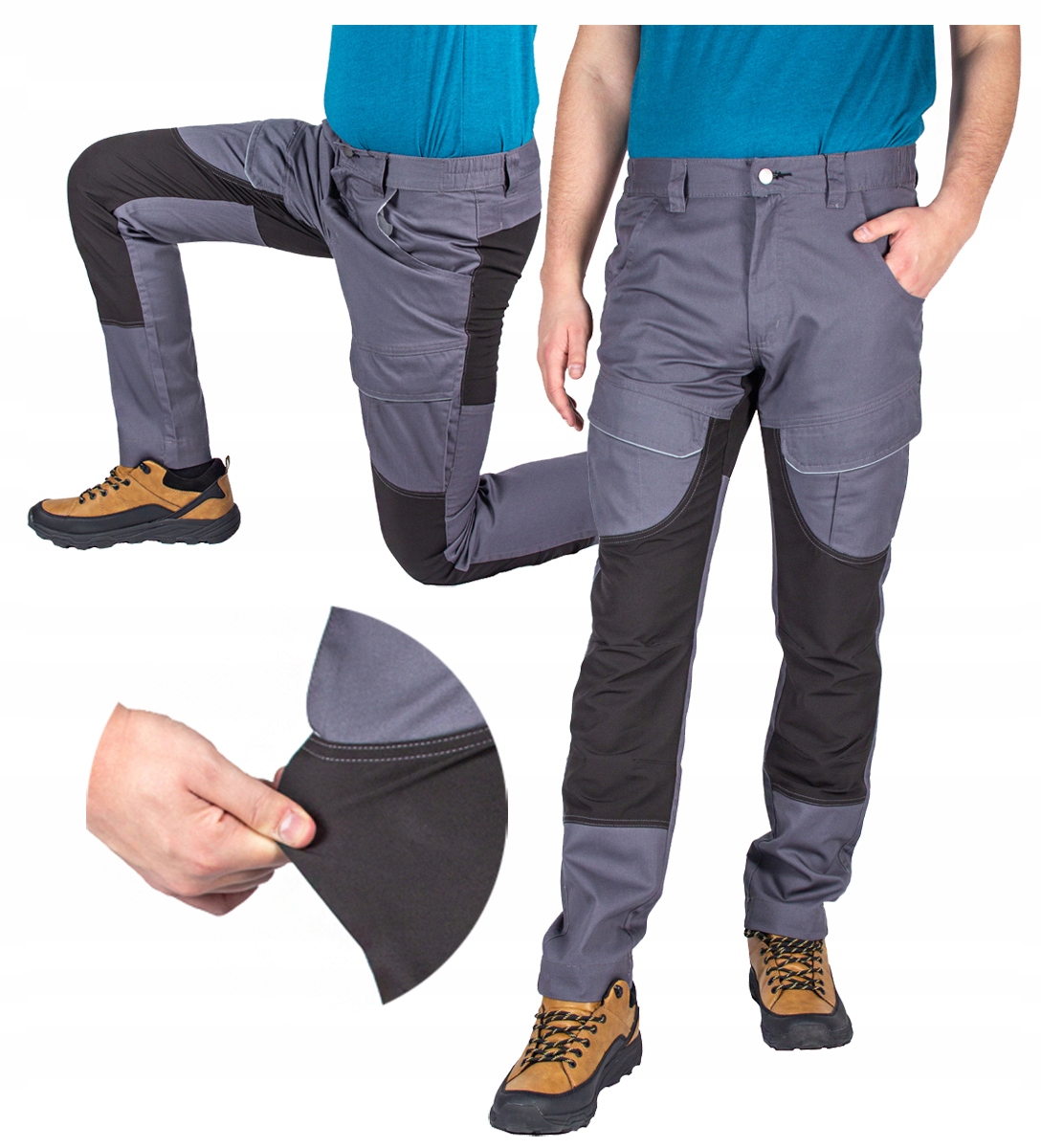 

spodnie robocze Elastyczne Bhp slim S 46
