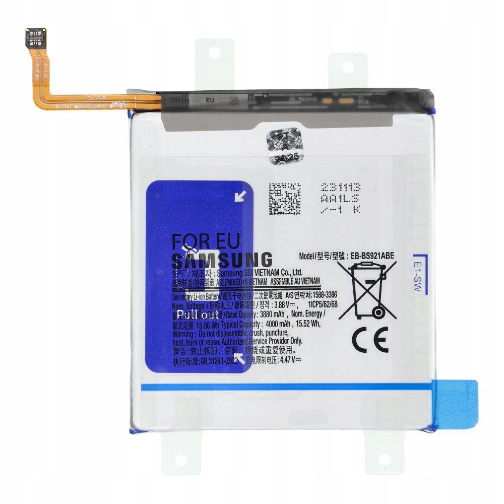 Servicepack Baterie Eb-Bs921Abe pro Samsung S24 S921B Gh82-33290A