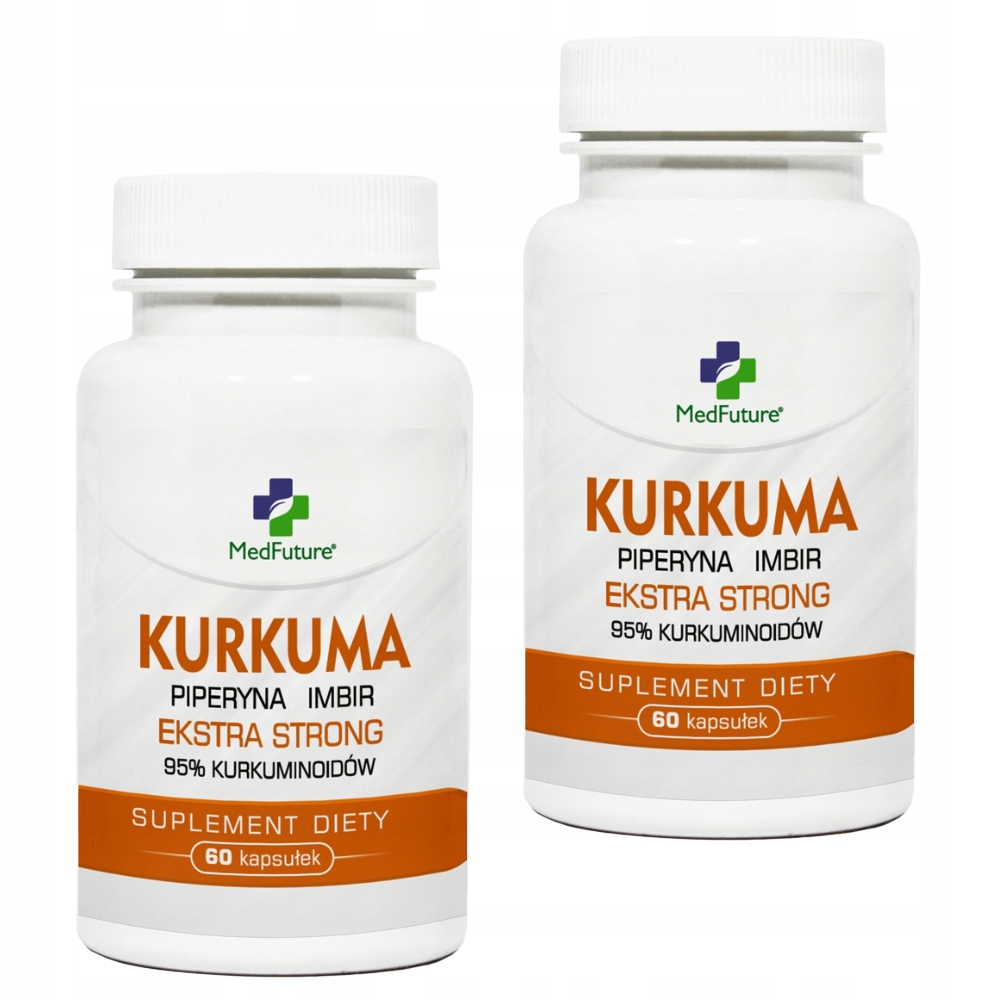 

Kurkuma piperyna imbir Ekstrakt 95% 2 opakowania