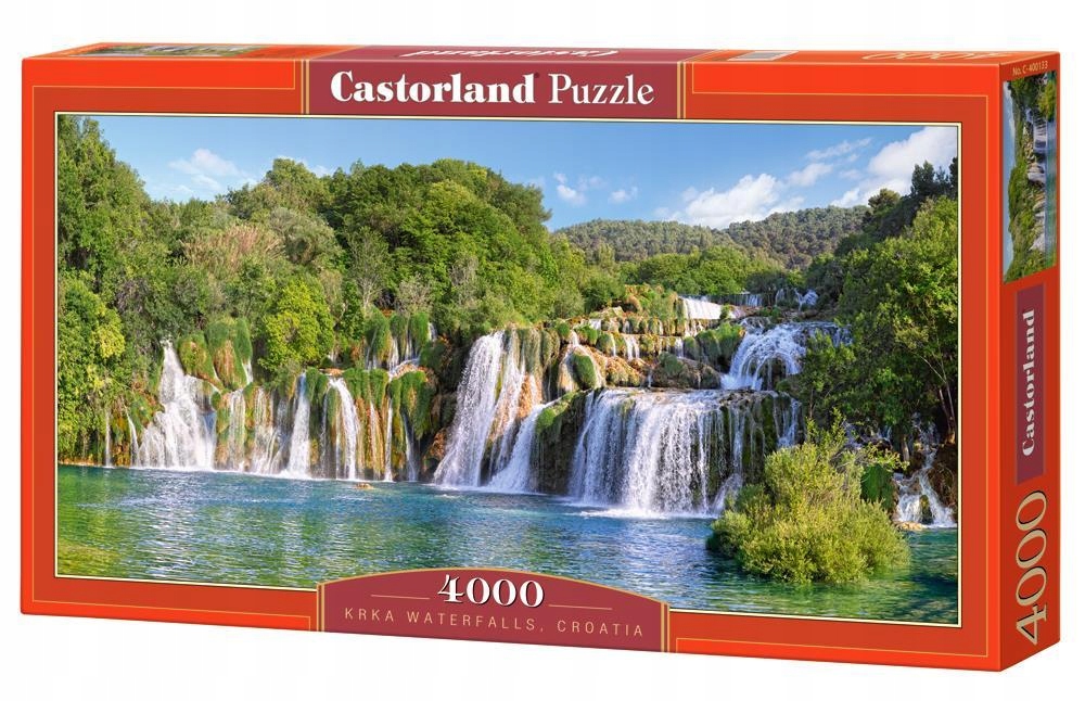 

Puzzle 4000 Wodospady Krka Chorwacja Castor