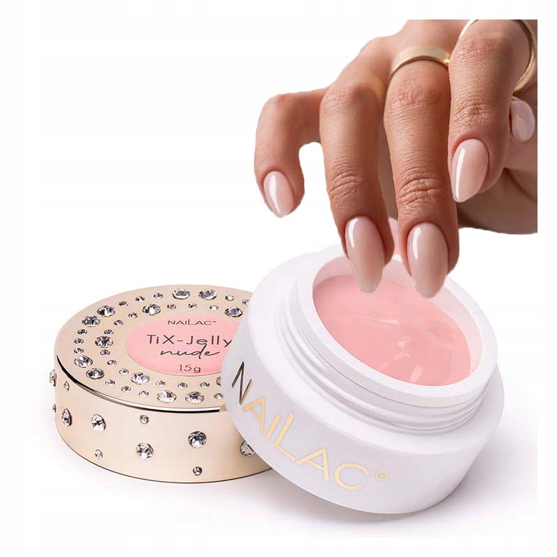 

Żel Budujący Gęsty NaiLac TiX Jelly 15g Nude