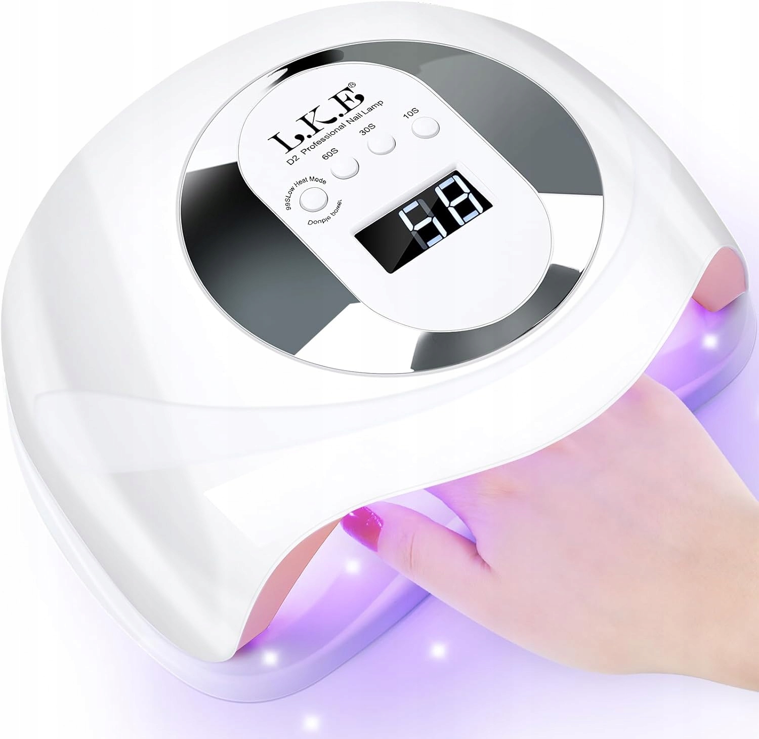 Uv lampa na nehty Hybridní gelová manikúra 36 Diod 180W Lke