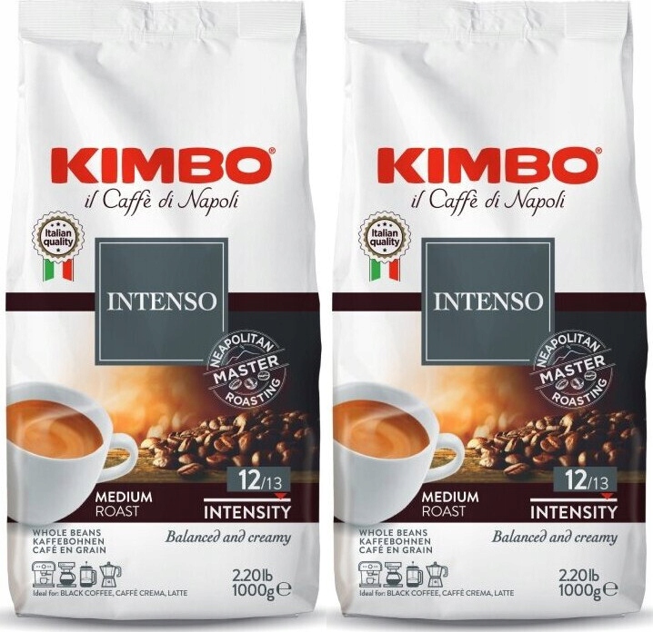 Kimbo Aroma Intenso 1KG kawa ziarnista x2