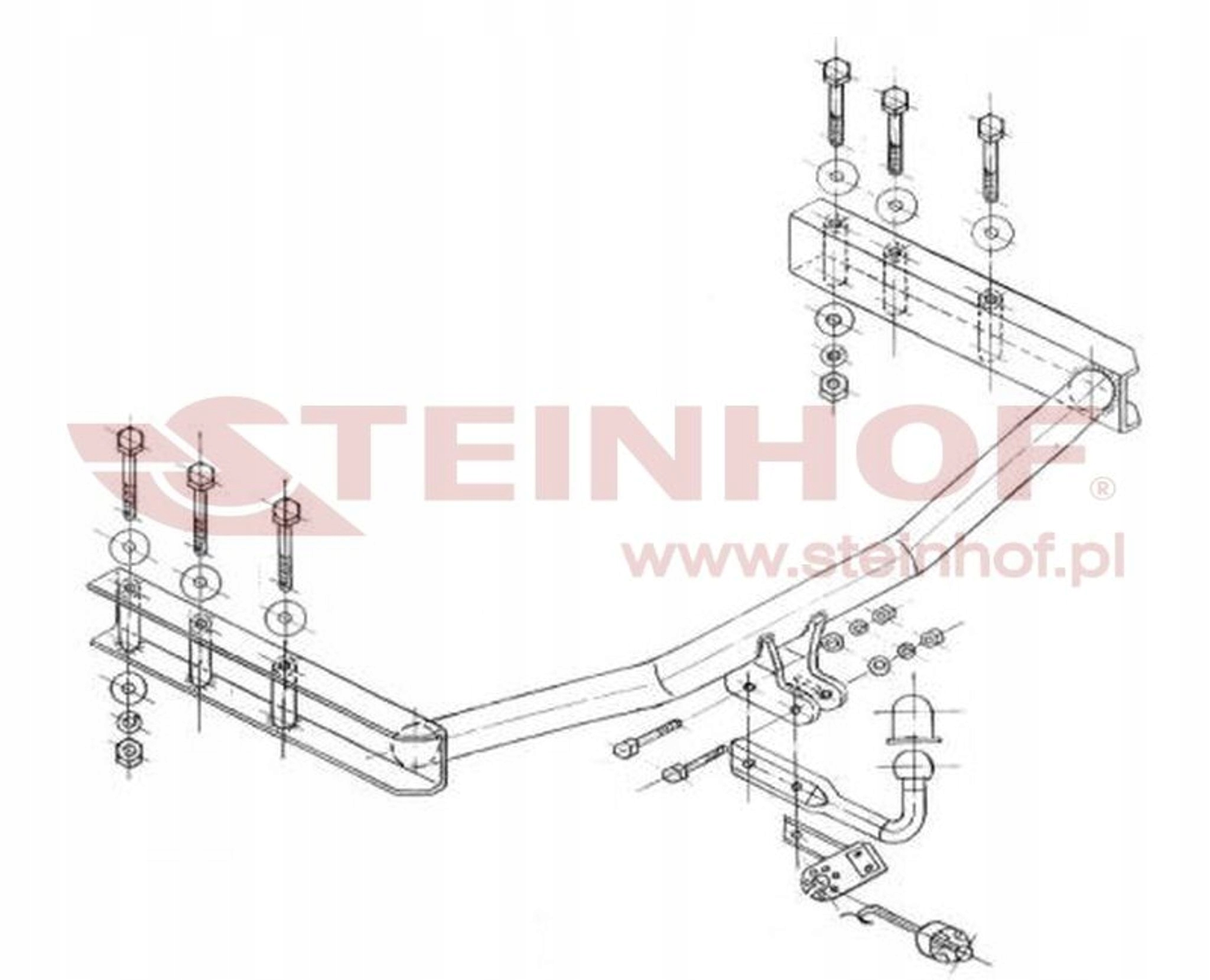 Hak holowniczy S-345/STE