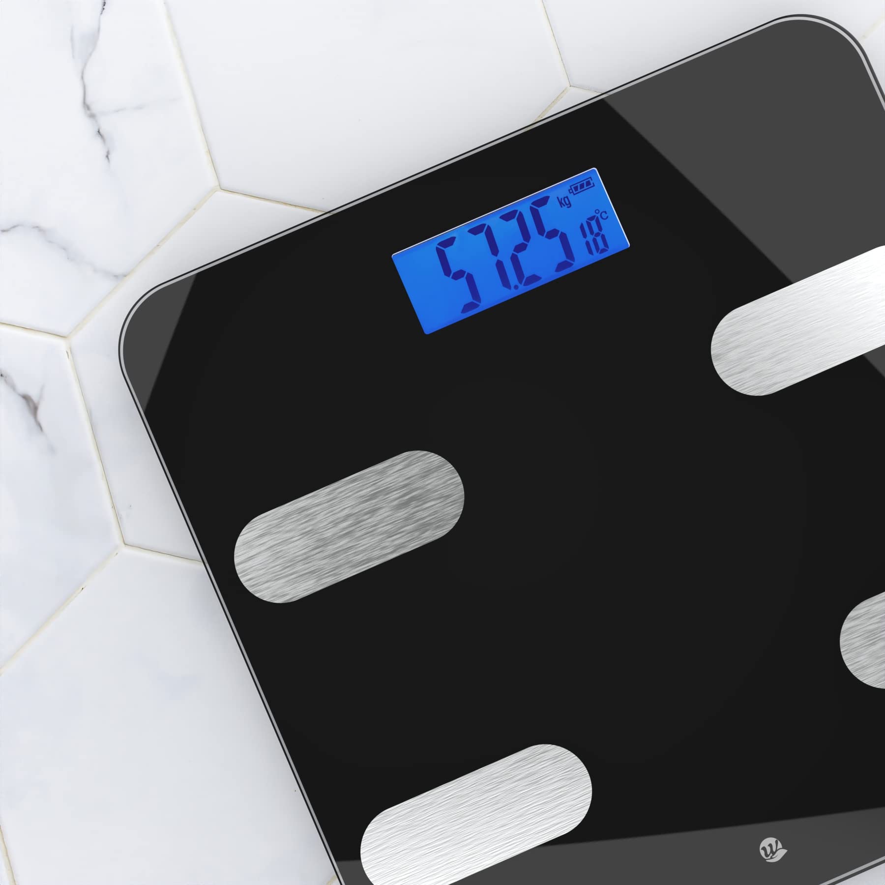 WOTTOCARE Waga Łazienkowa Cyfrowa 150kg z Aplikacją — miniatura 3