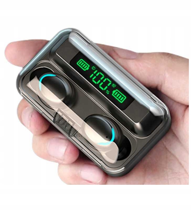 SŁUCHAWKI BEZPRZEWODOWE TWS BTH-F9+-5C WIRELESS BT Marka inna