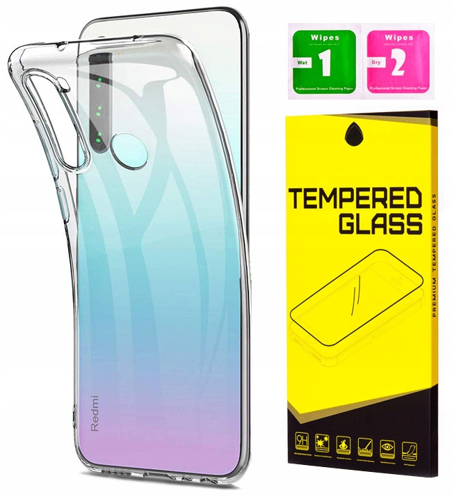 

Etui Silikon Do Xiaomi Redmi Note 8T Szkło 9H