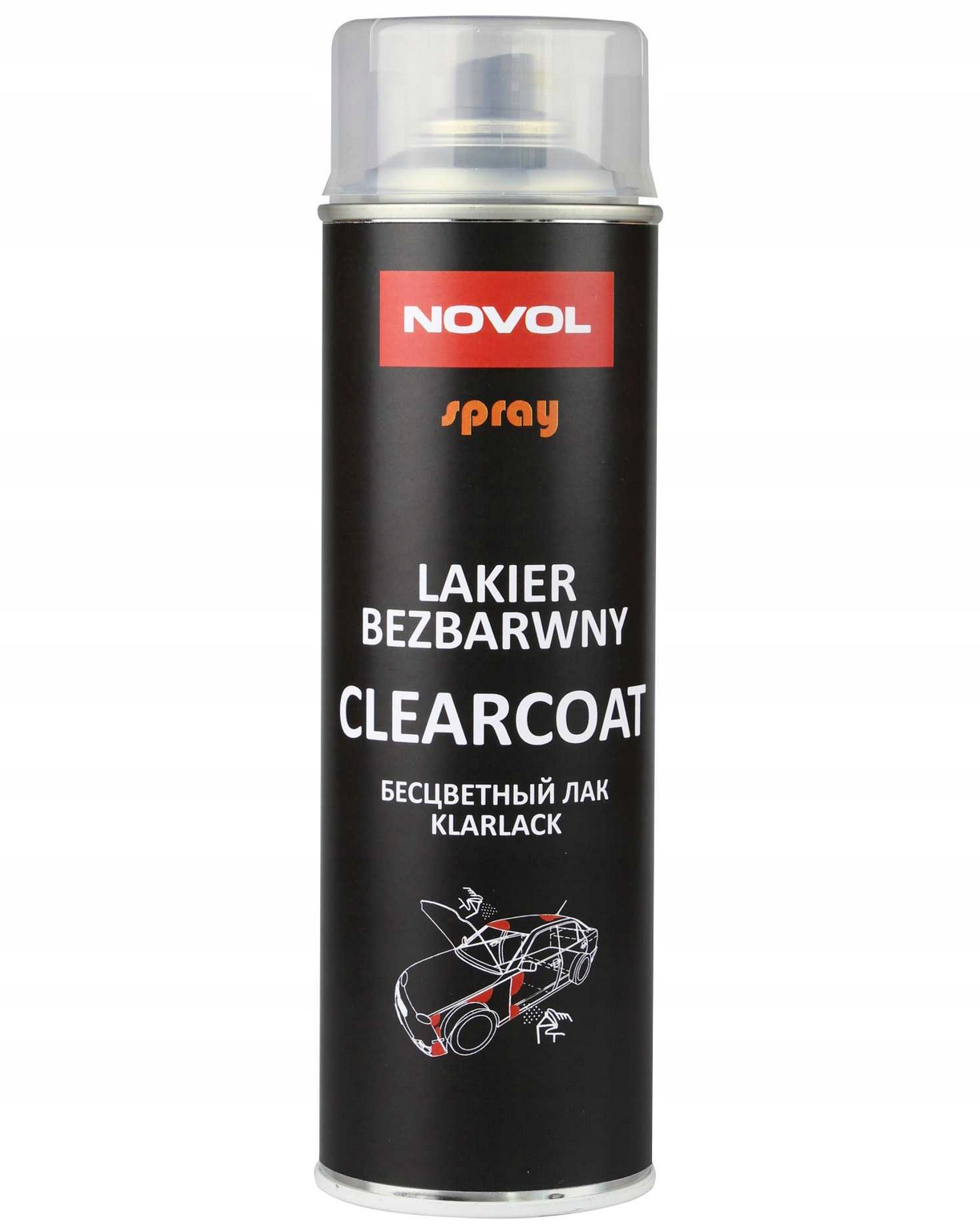 

Novol Clearcoat lakier bezbarwny spray 500 ml