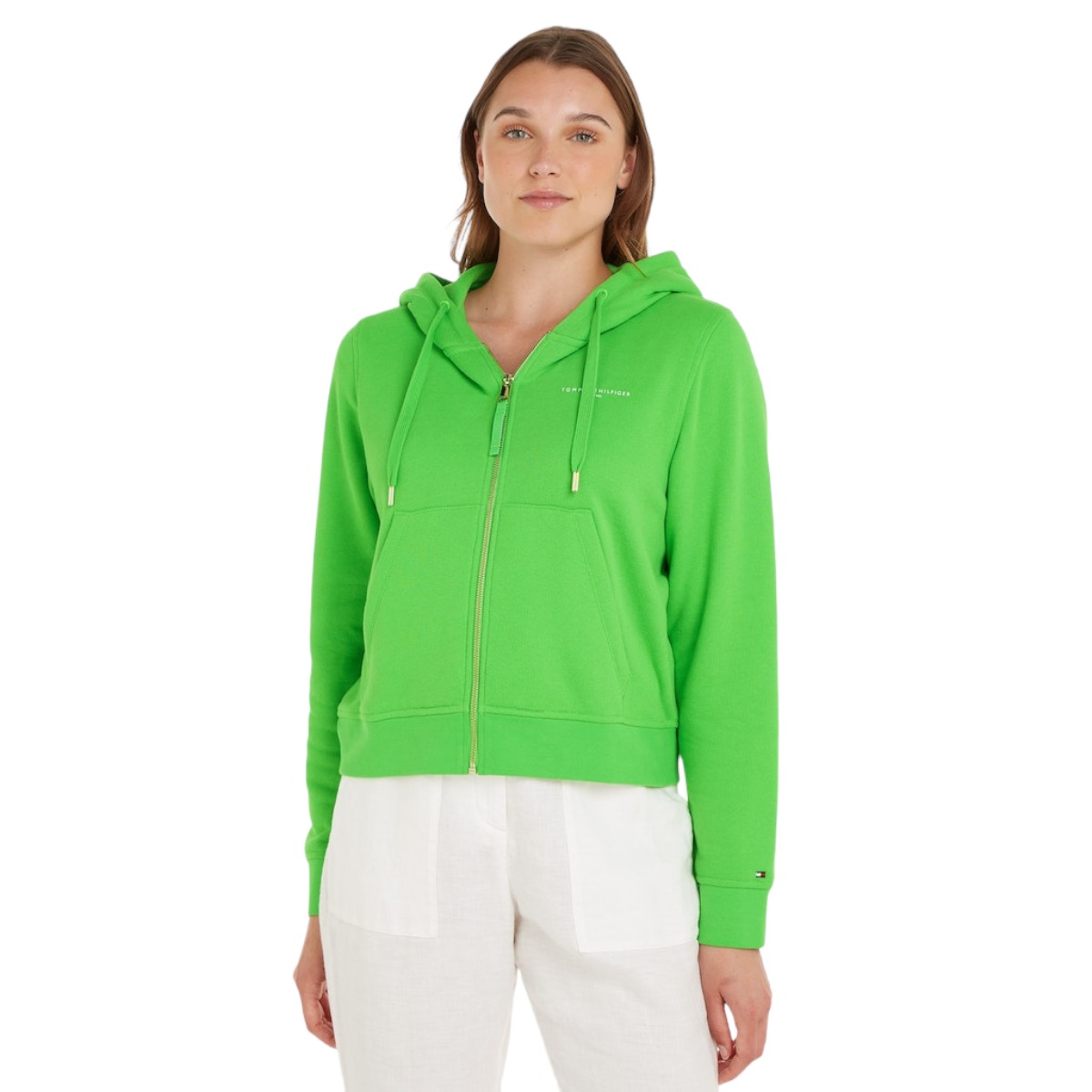 Tommy Hilfiger Mikina Dámská Mini Corp Zelená vel. L