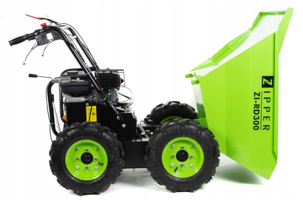 MINIWYWROTKA WOZIDŁO BUDOWLANE 4x4 TACZKA 300 kg Waga produktu z opakowaniem jednostkowym 187 kg