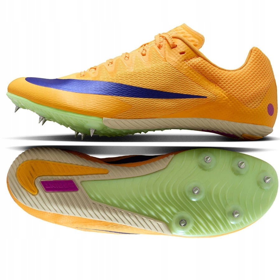 Buty kolce Nike Rival Sprint FZ9663-800 44 1/2, Żółty 44 1/2, Żółty