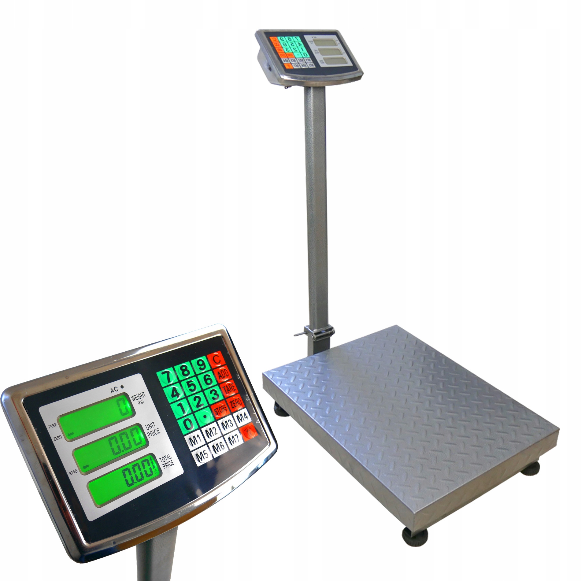 WAGA PRZEMYSŁOWA PLATFORMOWA DO 500 KG WYŚWIETLACZ AKUMULATOR 4 Ah DOKŁADNA Kod producenta wagPRO-P500