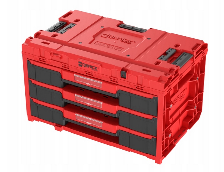 QBRICK SYSTEM ONE Drawer 3 Toolbox 2.0 RED HD Marka Qbrick system