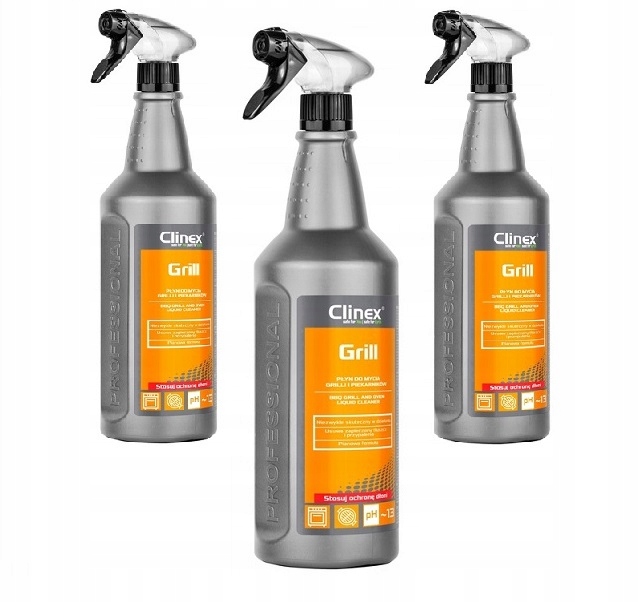 

Clinex Grill Skutecznie Myje Piekarnik I Grill 1L