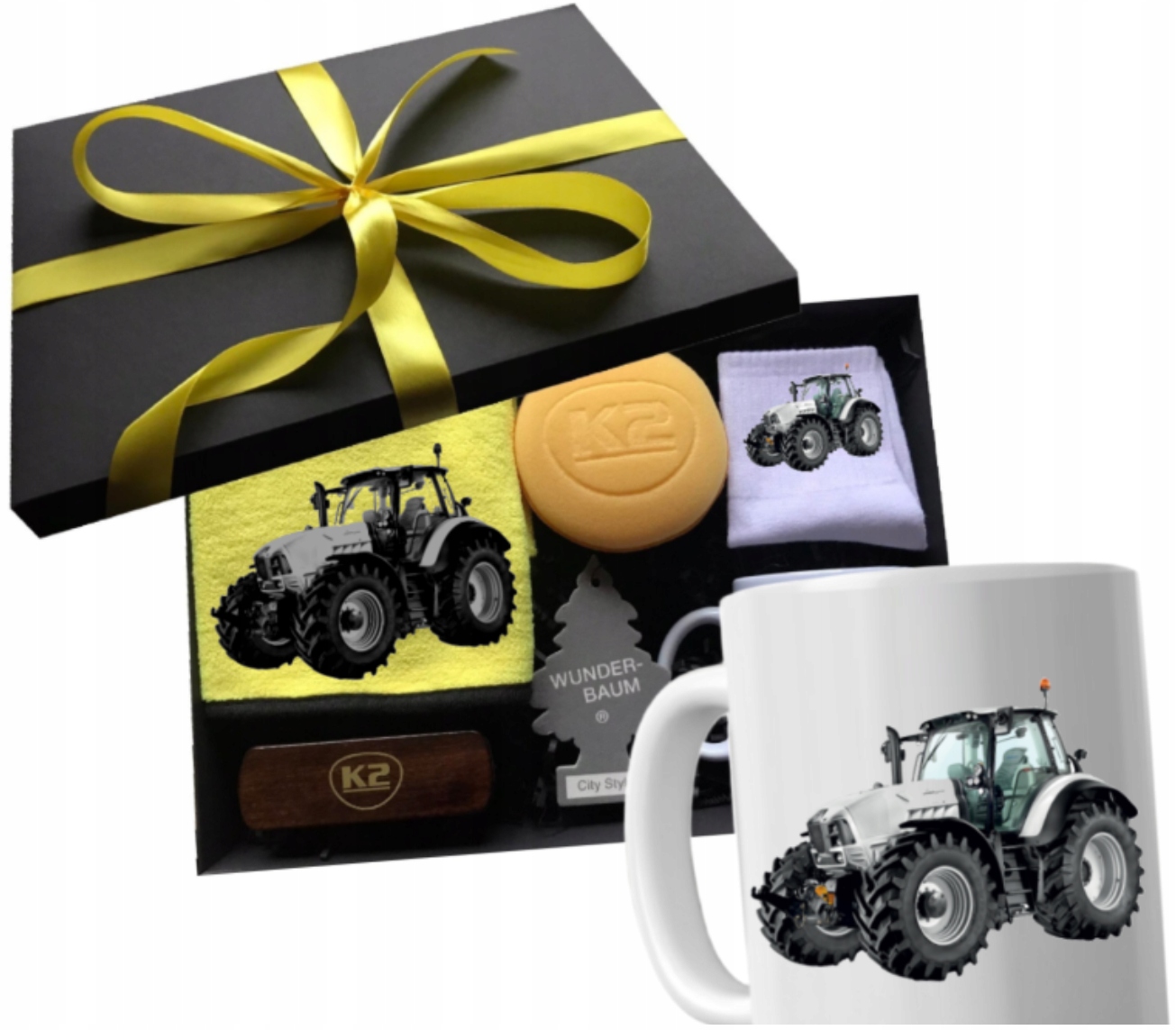 Dárková krabička na narozeniny pro něj pro otce a tatínka pro farmáře Traktor