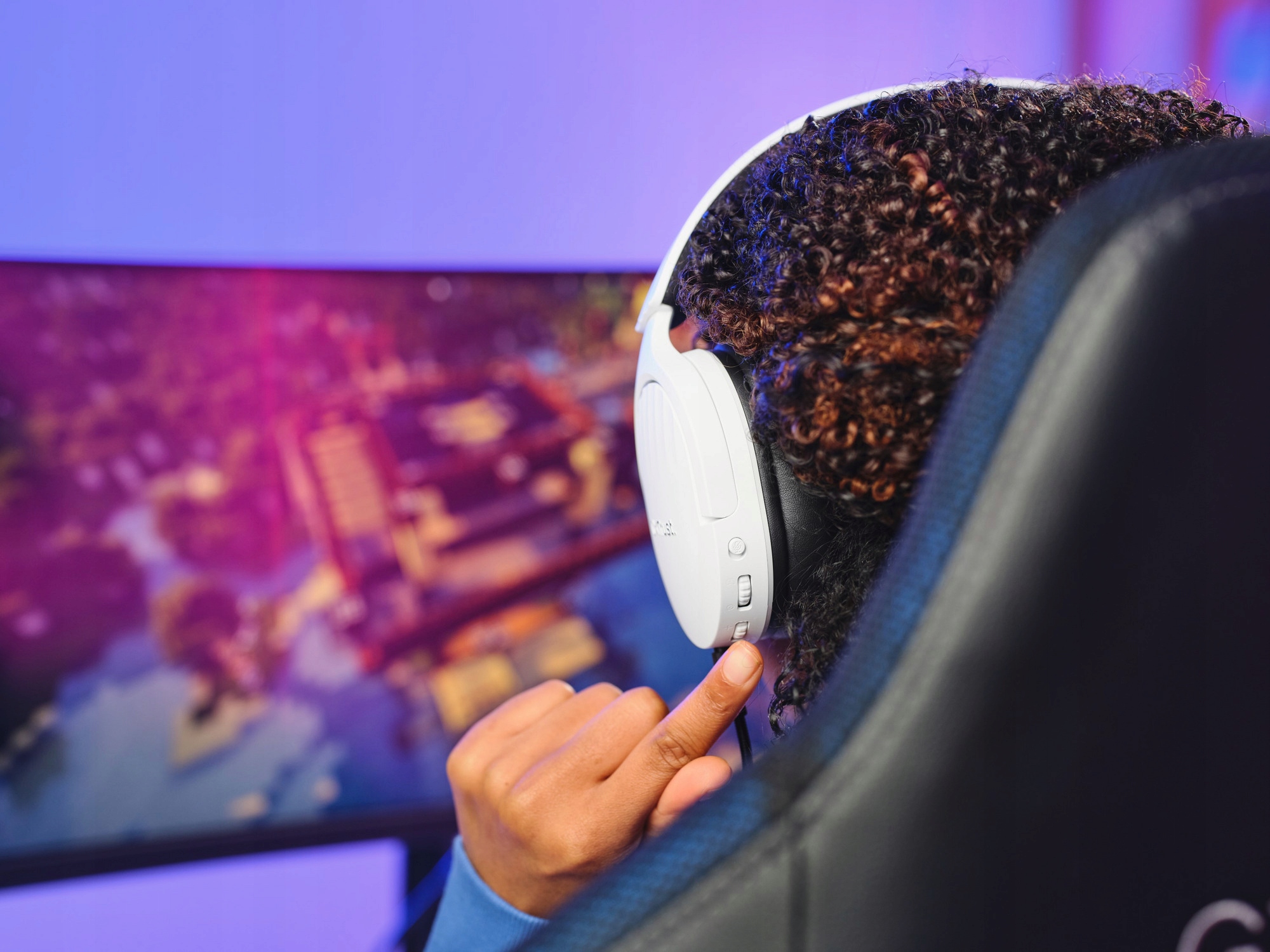 BEZPRZEWODOWE SŁUCHAWKI GAMINGOWE Z MIKROFONEM KONSOLA PC 2,4 GHz BLUETOOTH Mikrofon tak